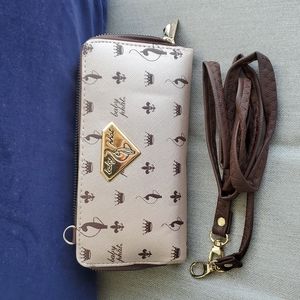Baby Phat Wallet Dual Zipper Multipockets